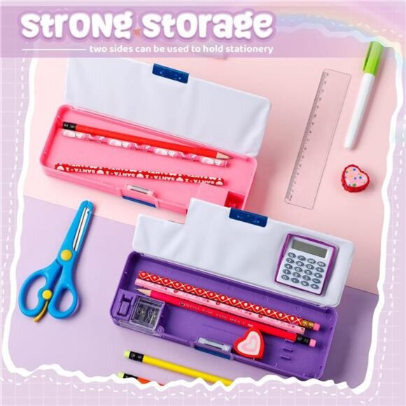 Henoyso Multifunctional Pencil‎ Box for Girls Unicorn Pencil Case with - Picture 5 of 7
